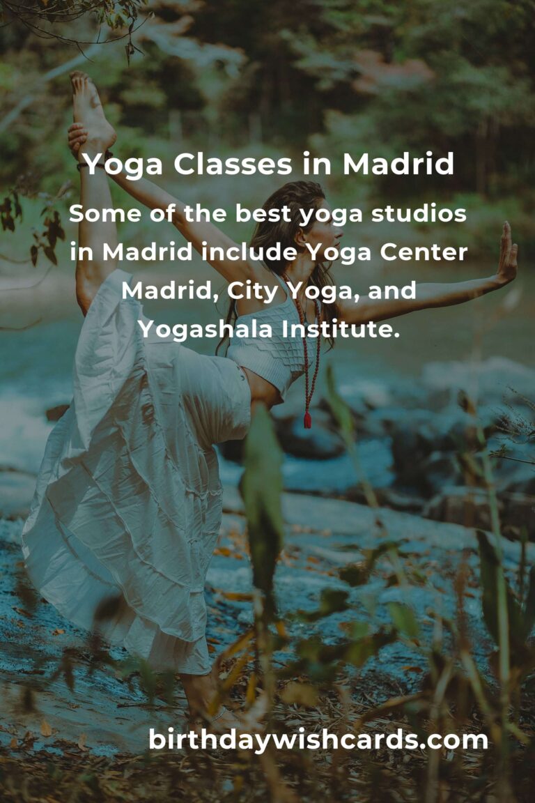 Beginner’s Guide to Yoga in Madrid: Discover Peace and Flexibility