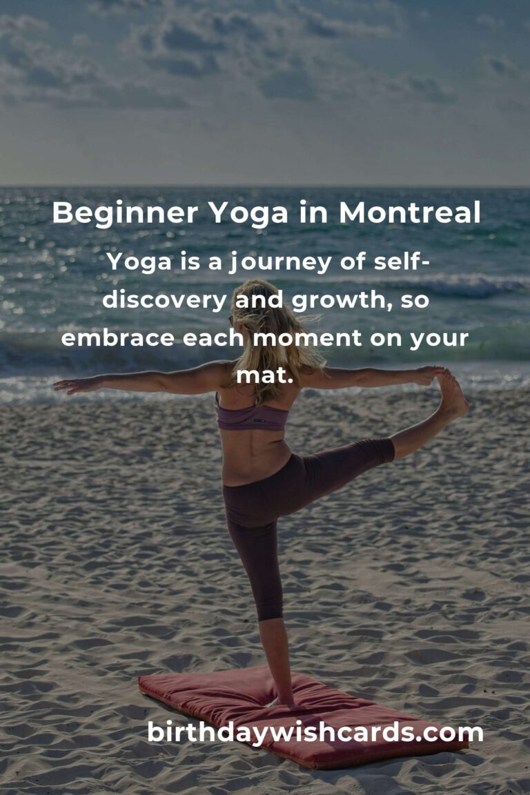 Beginner’s Guide to Yoga in Montreal: Embrace Your Journey