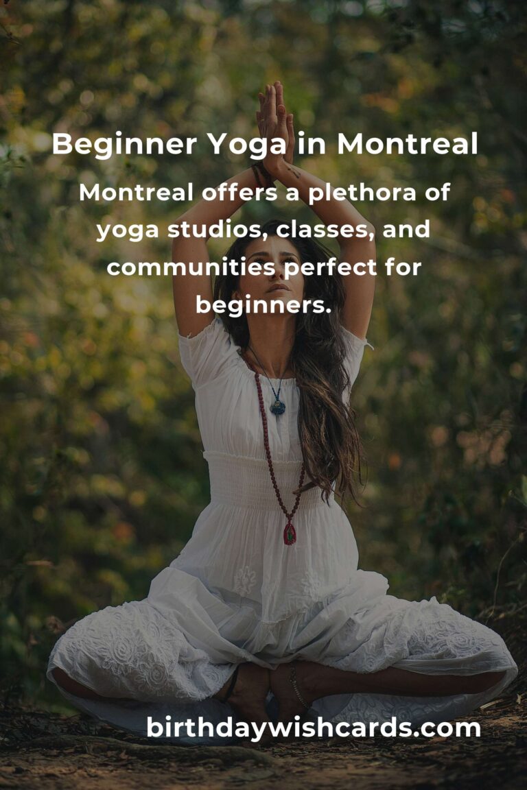 Beginner's Guide to Yoga in Montreal: Embrace Your Journey