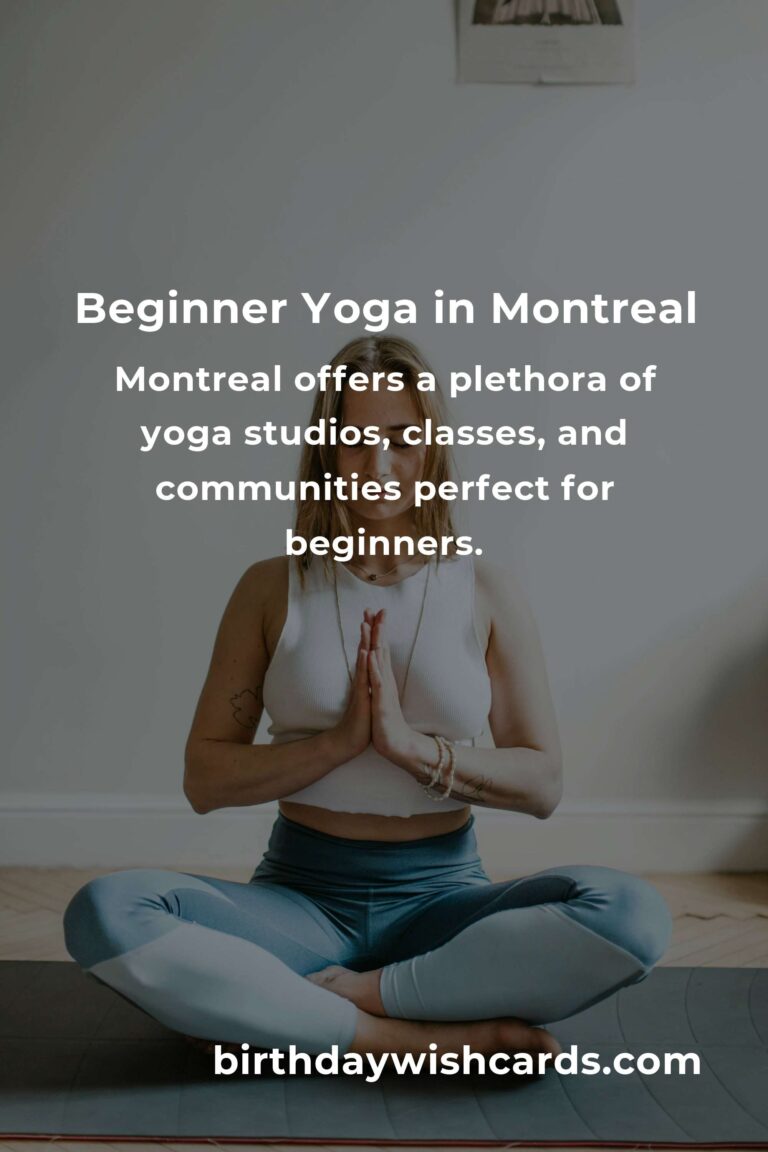 Beginner's Guide to Yoga in Montreal: Embrace Your Journey