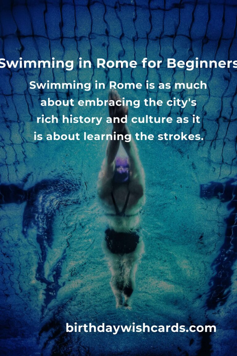 Beginner's Journey to Swimming in Rome: Dive into the Eternal City's Waters