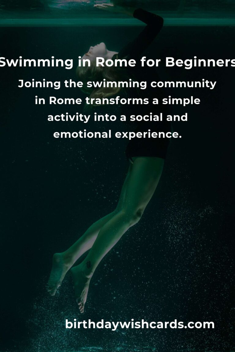 Beginner's Journey to Swimming in Rome: Dive into the Eternal City's Waters