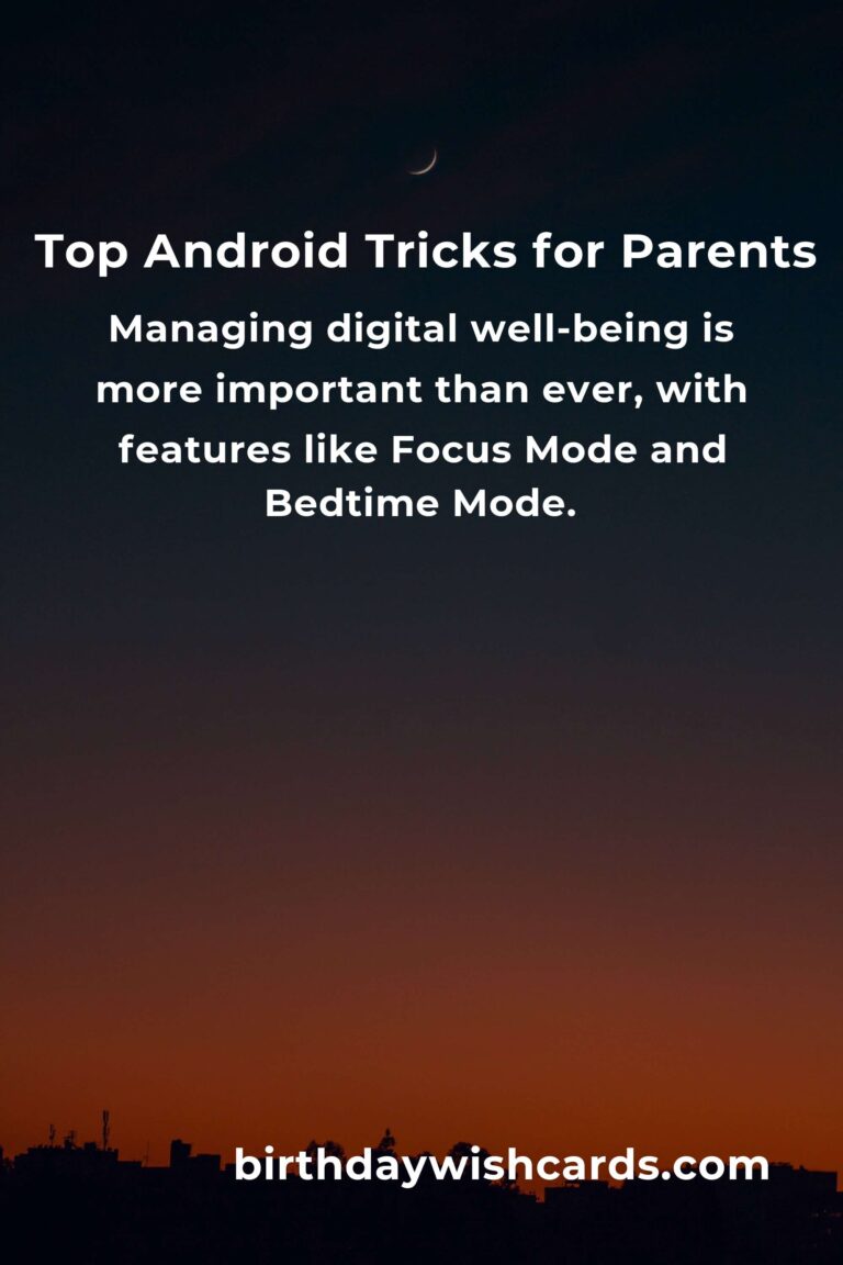 Best Android Tricks for Parents in 2025