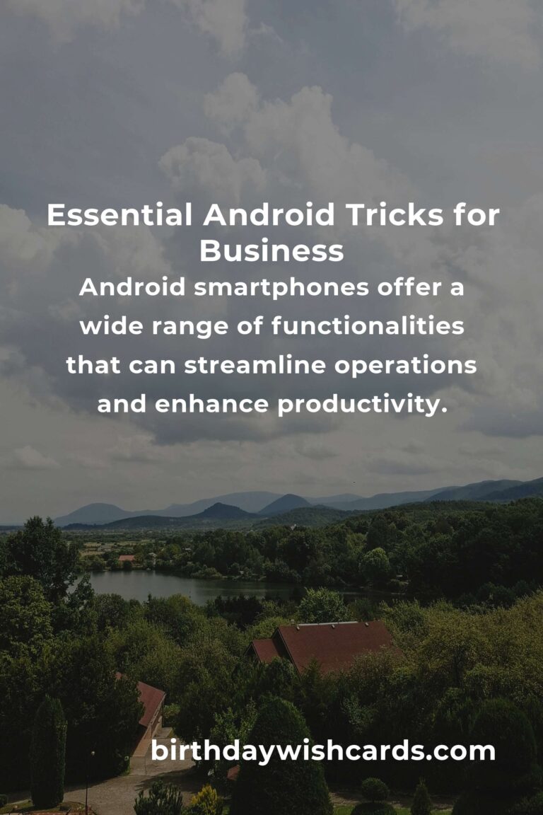 Best Android Tricks for Small Business Owners in 2025