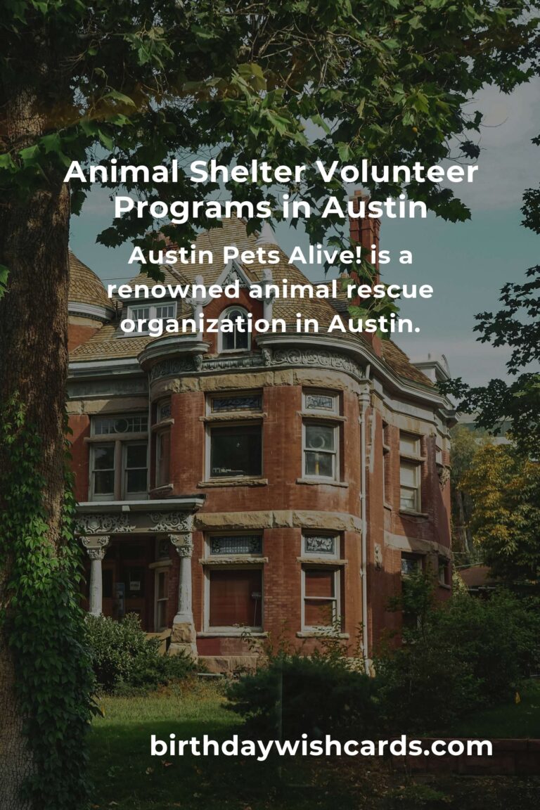 Best Animal Shelter Volunteer Programs in Austin