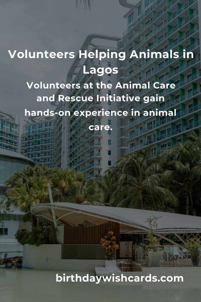 Best Animal Shelter Volunteer Programs in Lagos