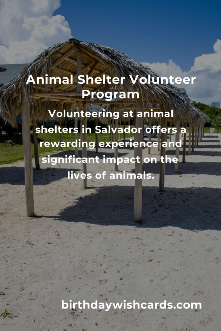 Best Animal Shelter Volunteer Programs in Salvador