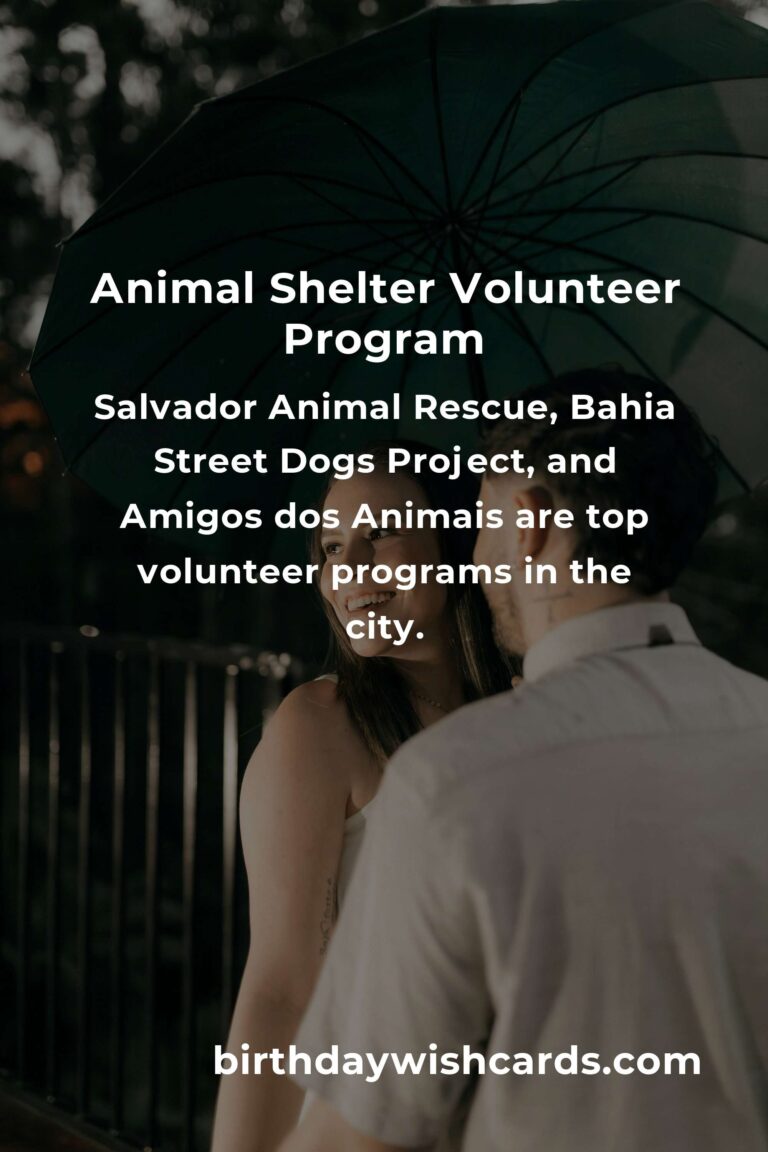 Best Animal Shelter Volunteer Programs in Salvador