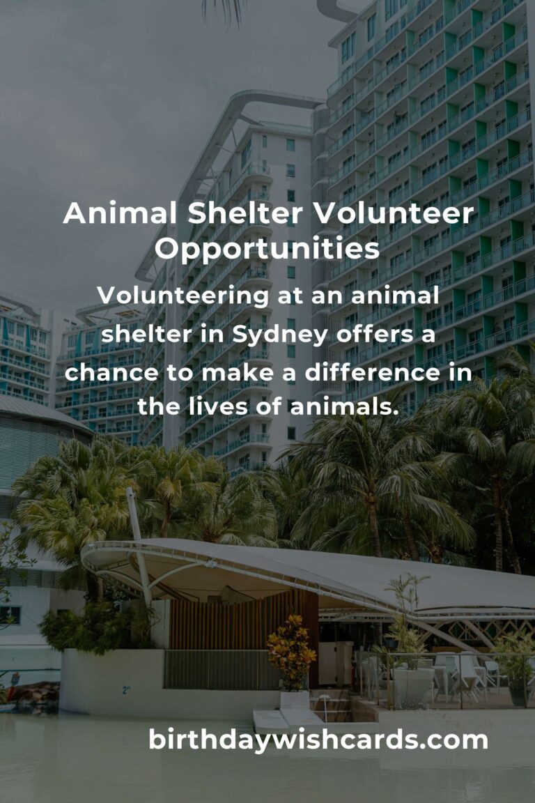 Best Animal Shelter Volunteer Programs in Sydney: A Guide to Helping Our Furry Friends