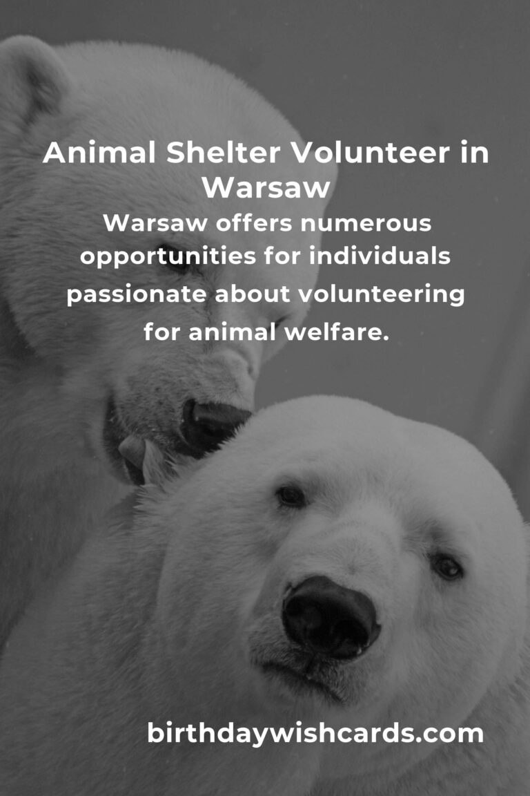 Best Animal Shelter Volunteer Programs in Warsaw