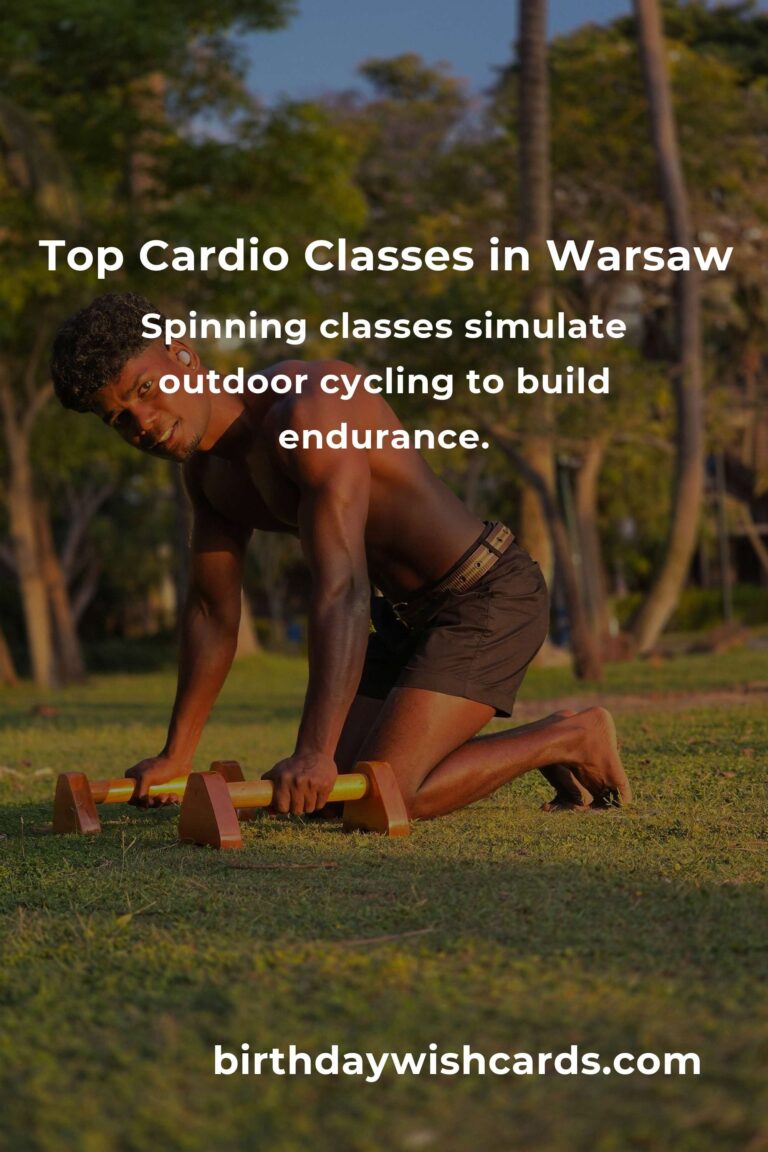 Best Cardio Workout Classes in Warsaw for 2025