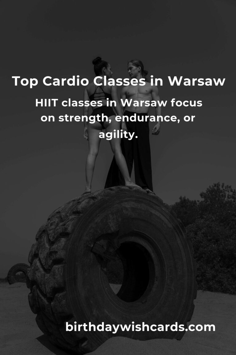 Best Cardio Workout Classes in Warsaw for 2025