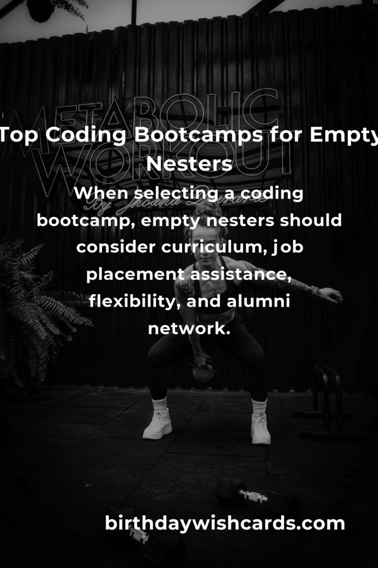 Best Coding Bootcamp for Empty Nesters in 2025