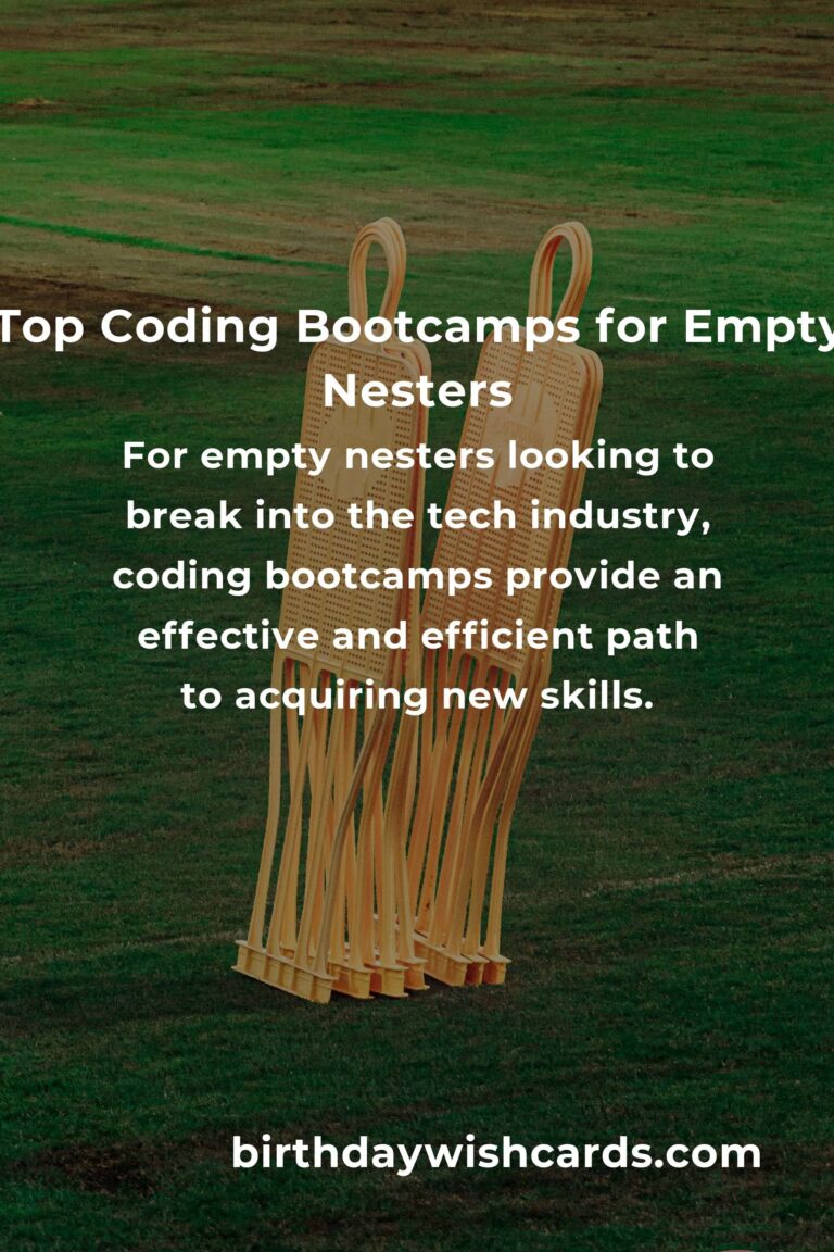 Best Coding Bootcamp for Empty Nesters in 2025
