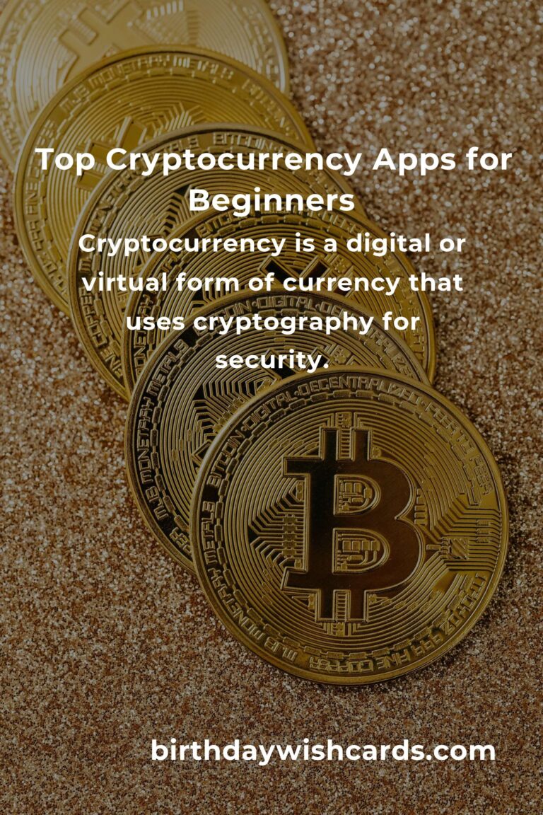 Best Cryptocurrency Apps for Empty Nesters: A Comprehensive Guide