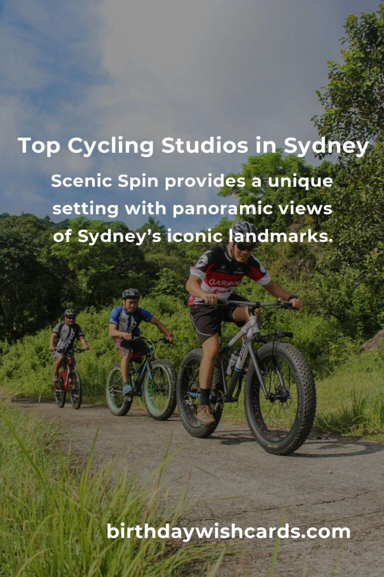 Best Cycling Classes in Sydney for 2025: Ride to Fitness
