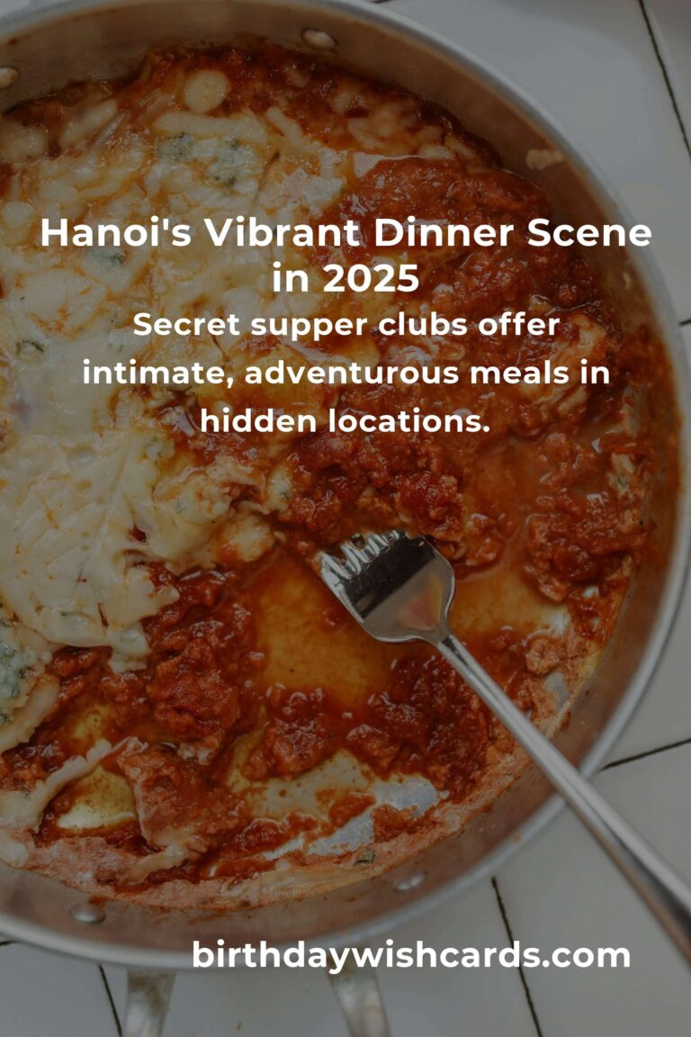 Best Dinner Ideas in Hanoi for 2025: Savor the Future of Vietnamese Cuisine