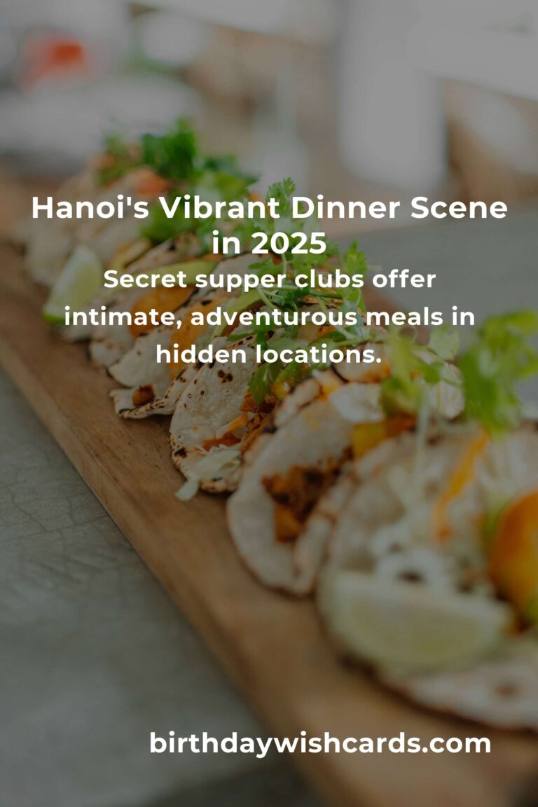 Best Dinner Ideas in Hanoi for 2025: Savor the Future of Vietnamese Cuisine