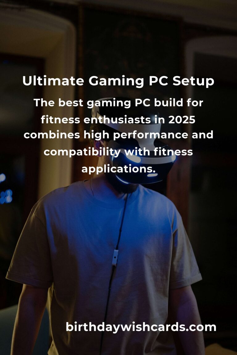 Best Gaming PC Build for Fitness Enthusiasts in 2025