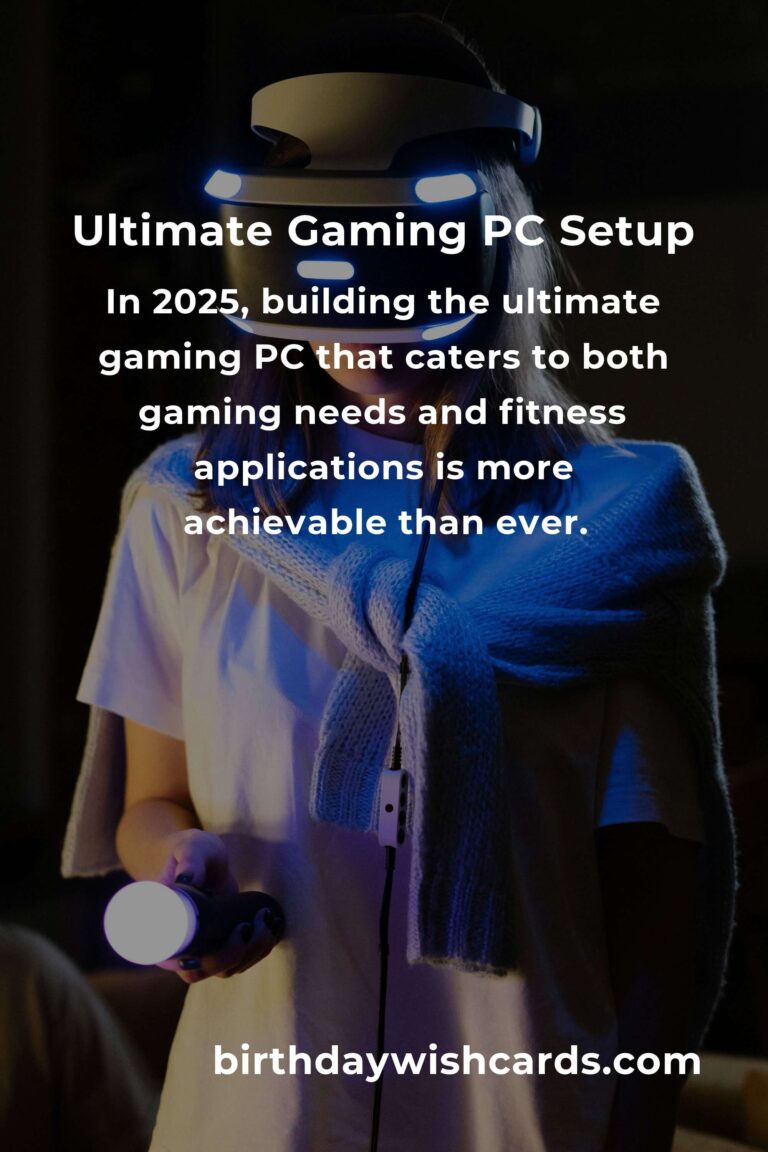 Best Gaming PC Build for Fitness Enthusiasts in 2025