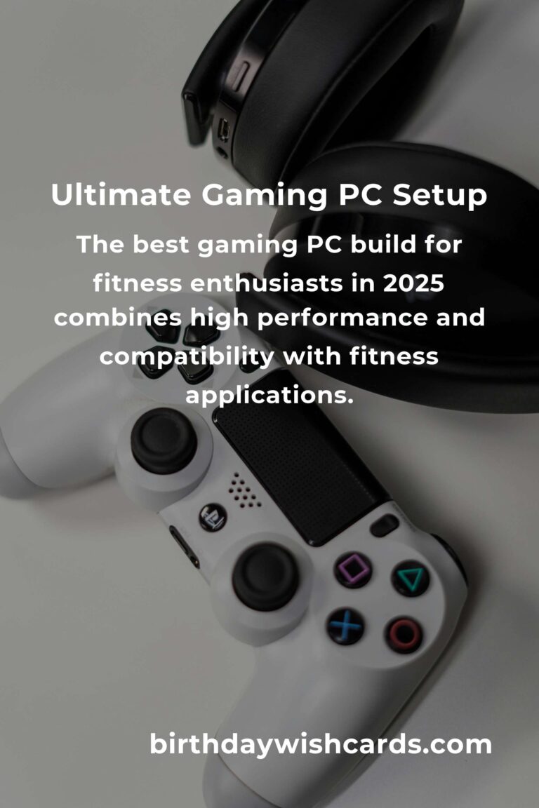 Best Gaming PC Build for Fitness Enthusiasts in 2025
