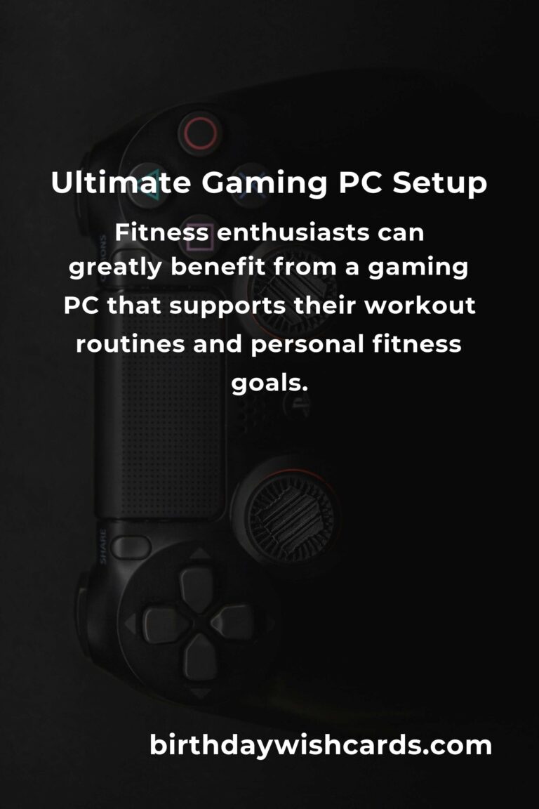 Best Gaming PC Build for Fitness Enthusiasts in 2025