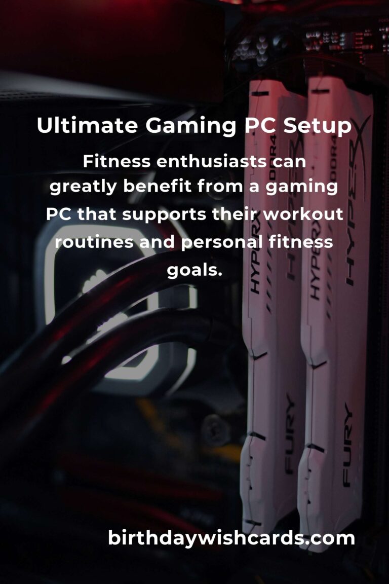Best Gaming PC Build for Fitness Enthusiasts in 2025