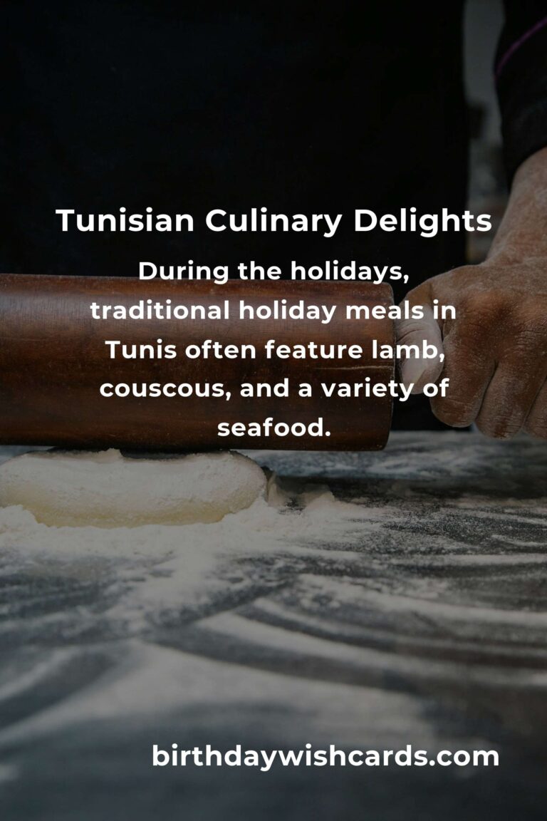 Best Holiday Cooking in Tunis for an Unforgettable 2025