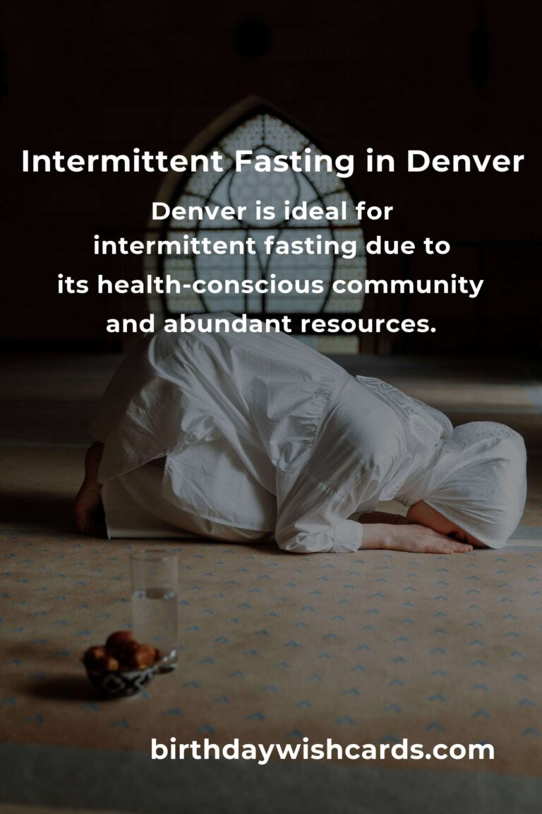 Best Intermittent Fasting Practices in Denver for 2025