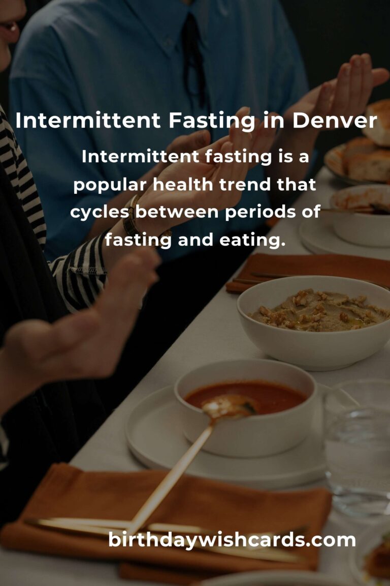 Best Intermittent Fasting Practices in Denver for 2025