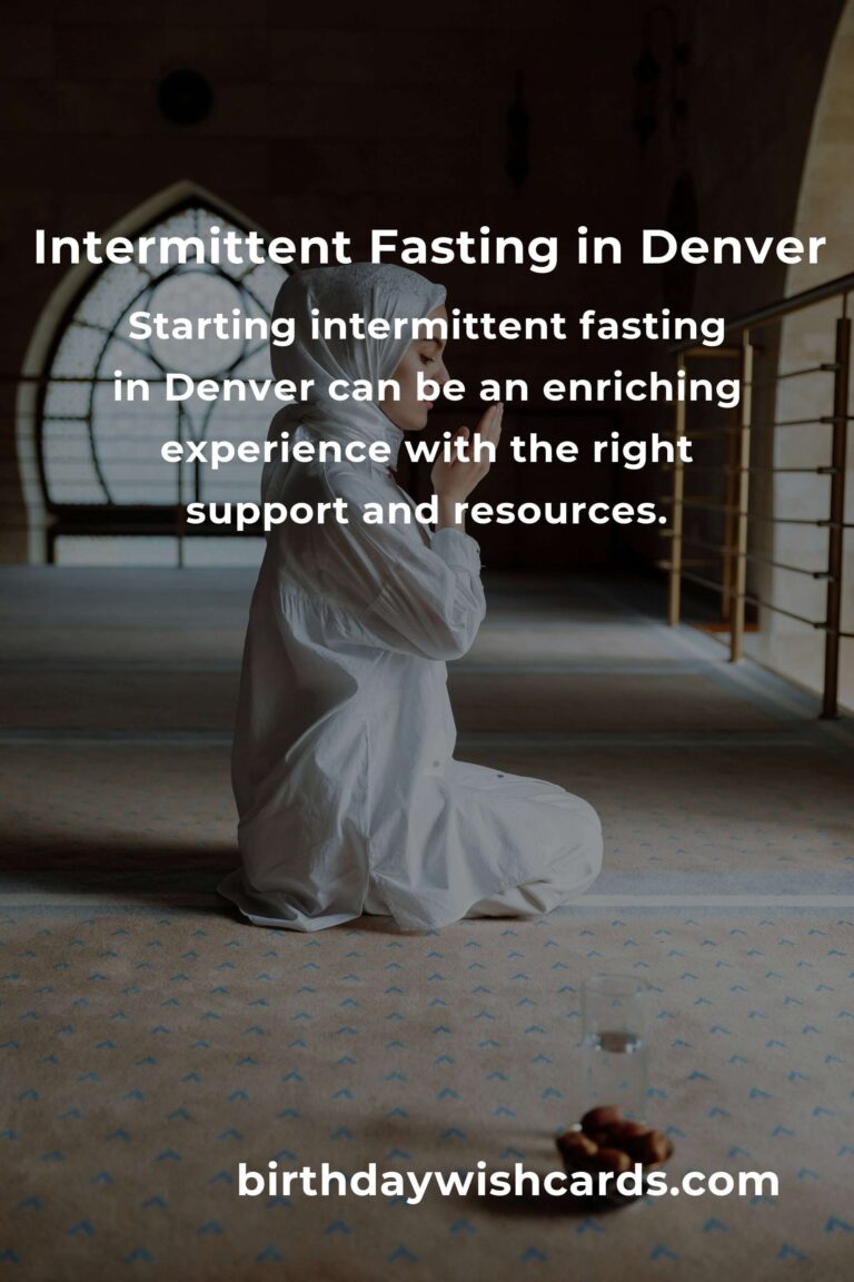 Best Intermittent Fasting Practices in Denver for 2025
