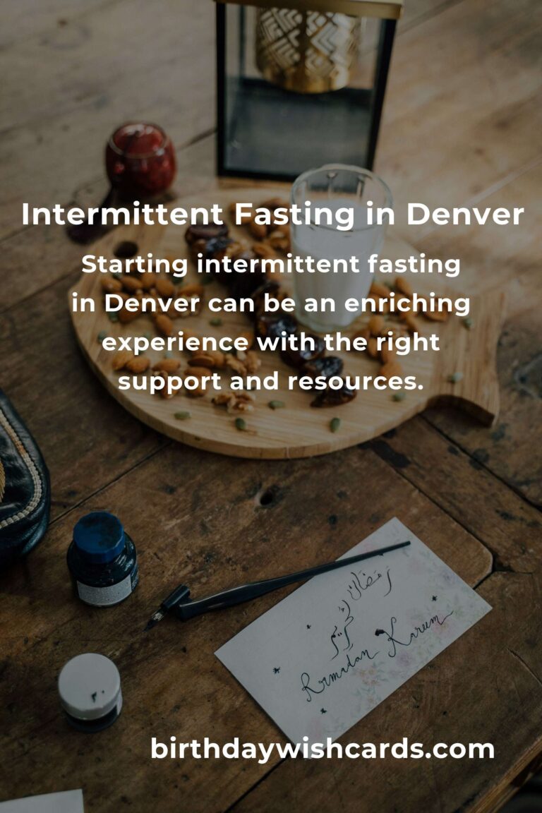 Best Intermittent Fasting Practices in Denver for 2025
