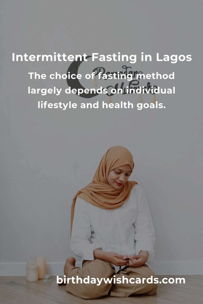 Best Intermittent Fasting Practices in Lagos for 2025