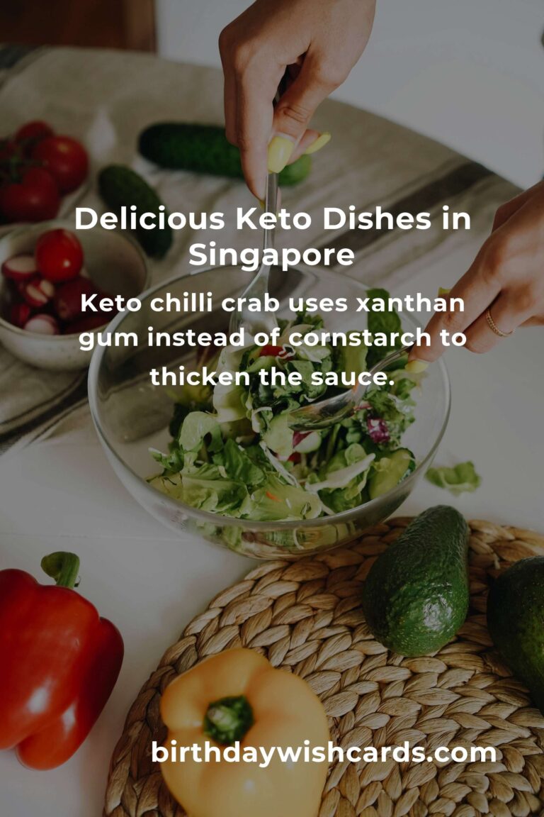 Best Keto Recipes in Singapore for 2025
