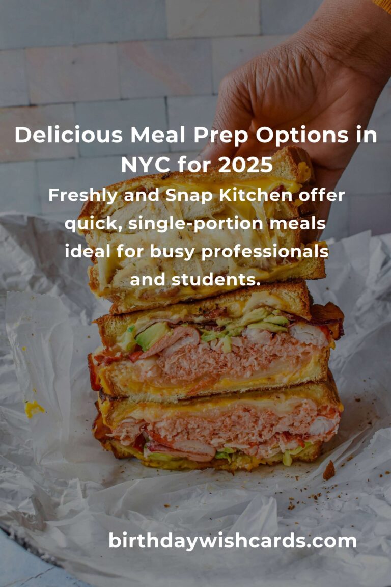 Best Meal Prep in New York for 2025: Your Ultimate Guide to Healthy, Delicious, and Convenient Eating