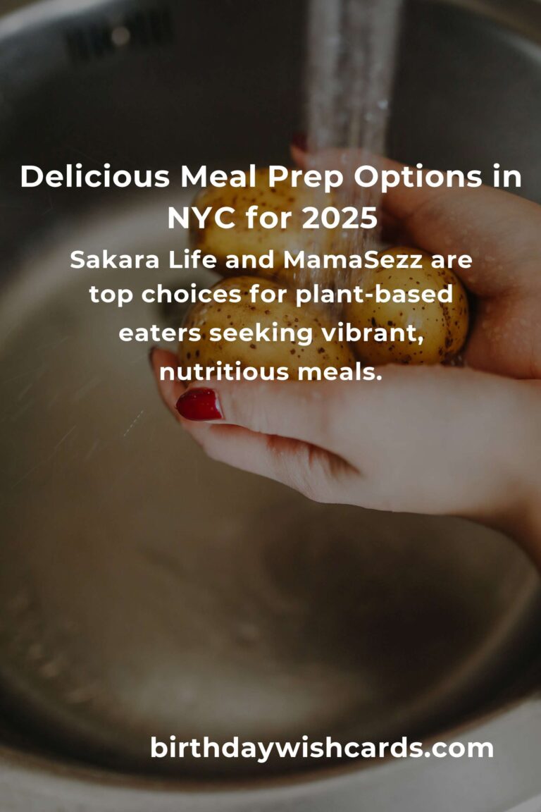 Best Meal Prep in New York for 2025: Your Ultimate Guide to Healthy, Delicious, and Convenient Eating