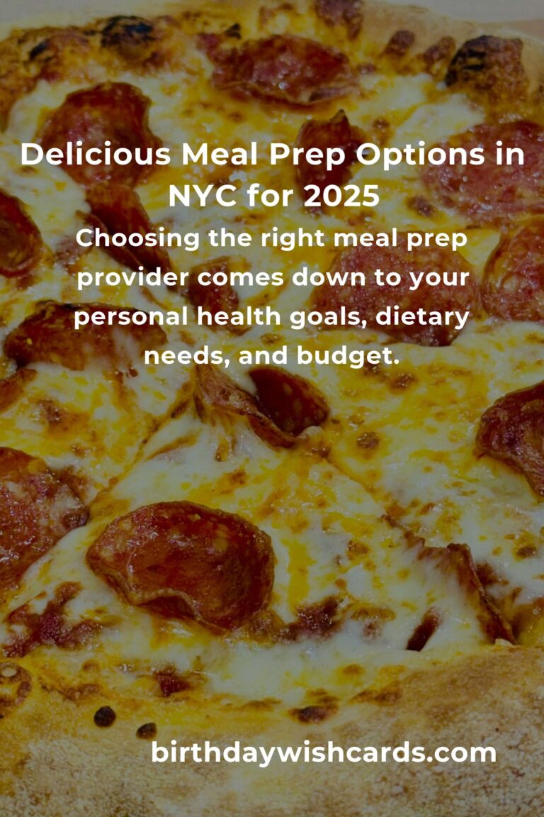 Best Meal Prep in New York for 2025: Your Ultimate Guide to Healthy, Delicious, and Convenient Eating