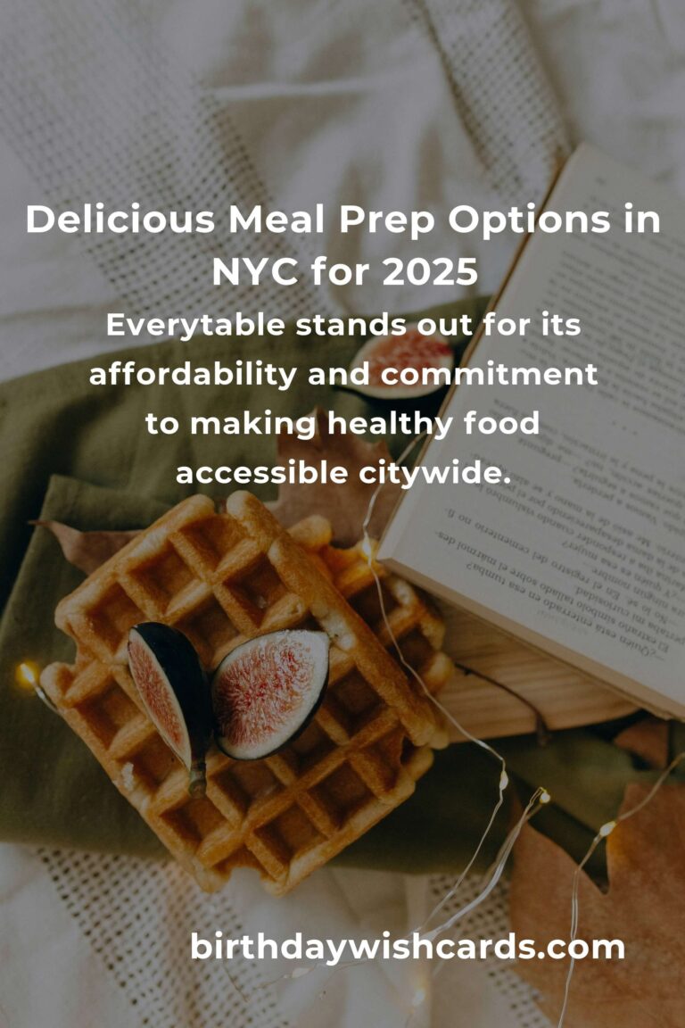 Best Meal Prep in New York for 2025: Your Ultimate Guide to Healthy, Delicious, and Convenient Eating