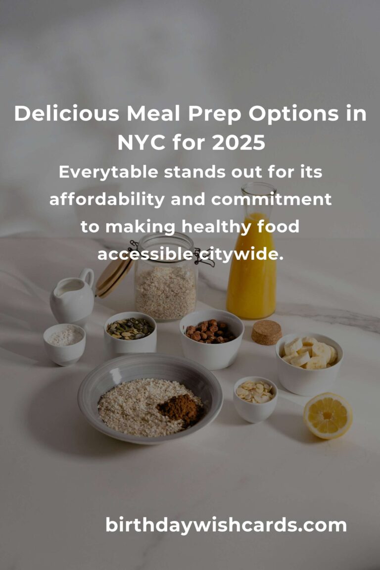 Best Meal Prep in New York for 2025: Your Ultimate Guide to Healthy, Delicious, and Convenient Eating