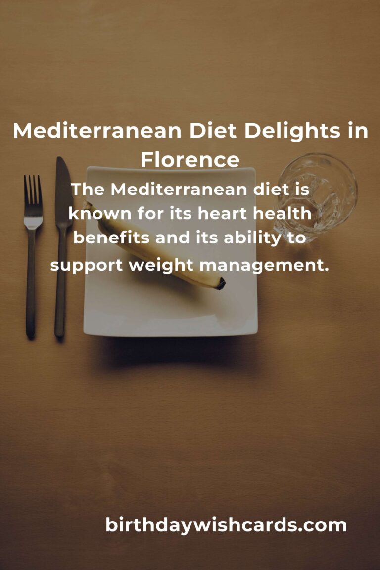 Best Mediterranean Diet in Florence for 2025: A Culinary Journey