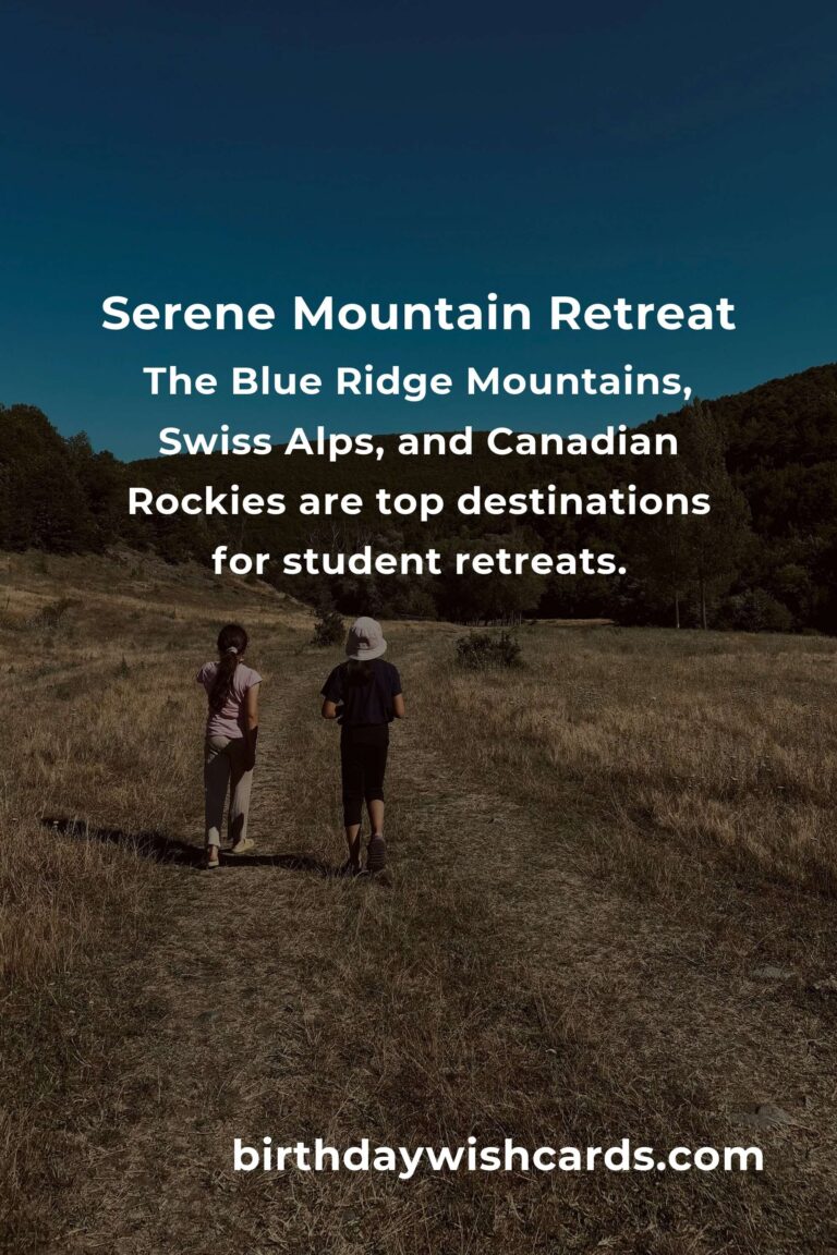 Best Mountain Retreats for College Students in 2025