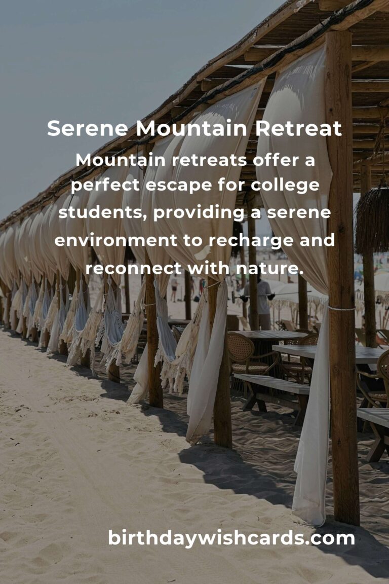 Best Mountain Retreats for College Students in 2025