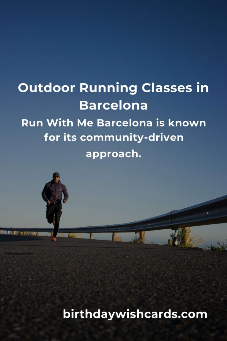 Best Outdoor Running Classes in Barcelona for 2025