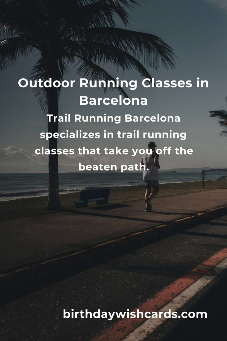 Best Outdoor Running Classes in Barcelona for 2025