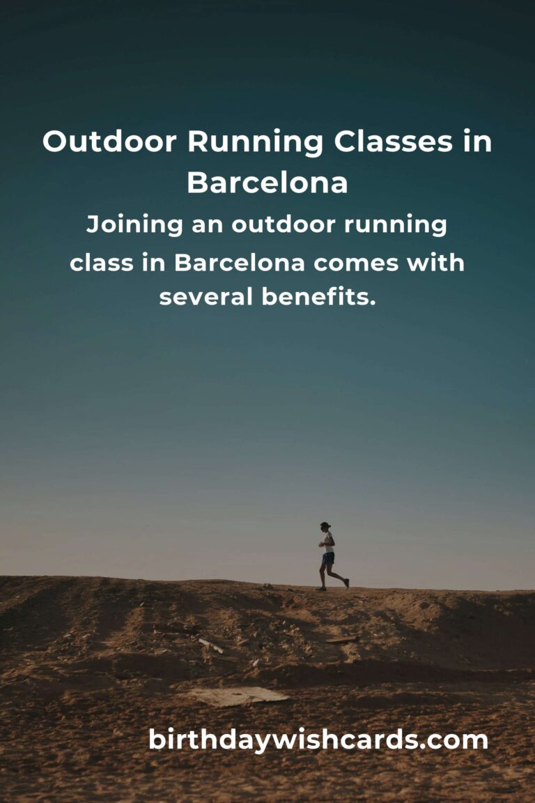 Best Outdoor Running Classes in Barcelona for 2025