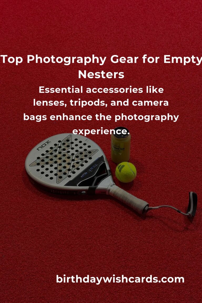 Best Photography Gear for Empty Nesters in 2025