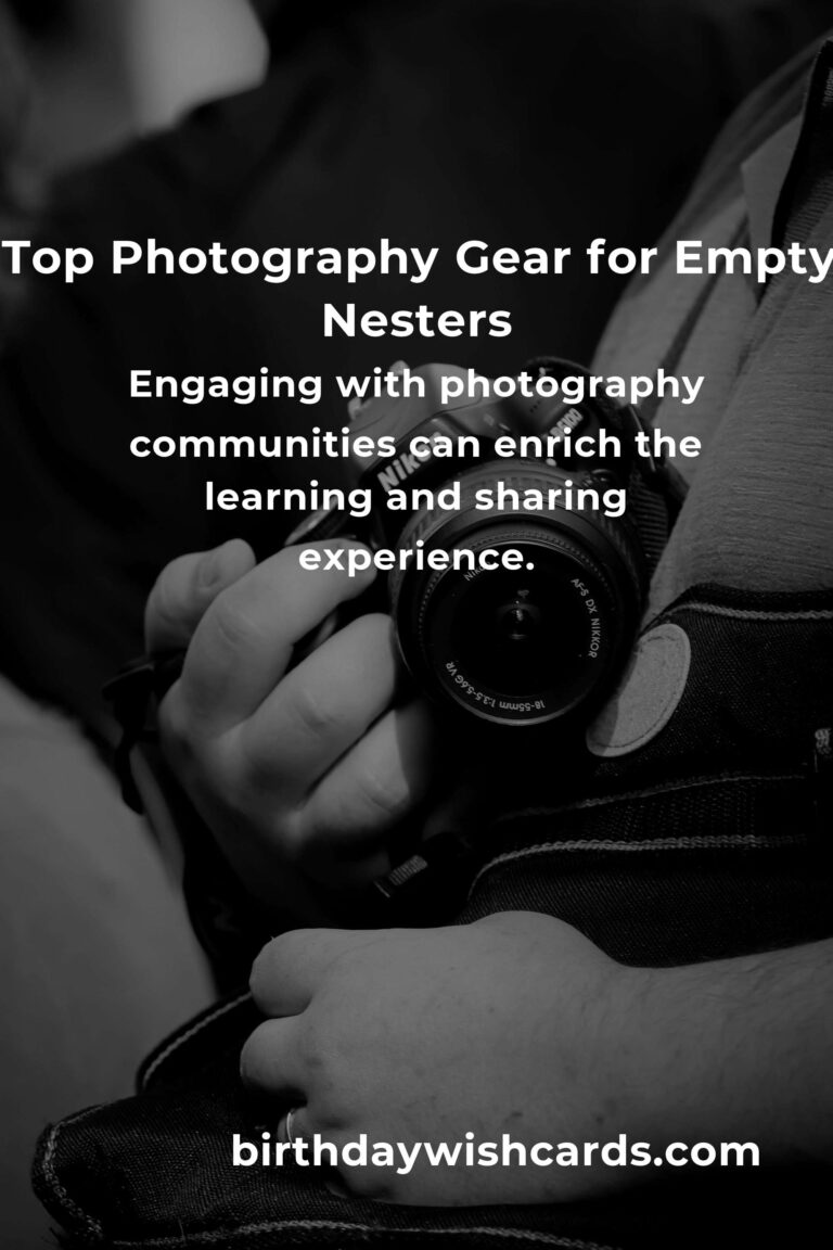 Best Photography Gear for Empty Nesters in 2025