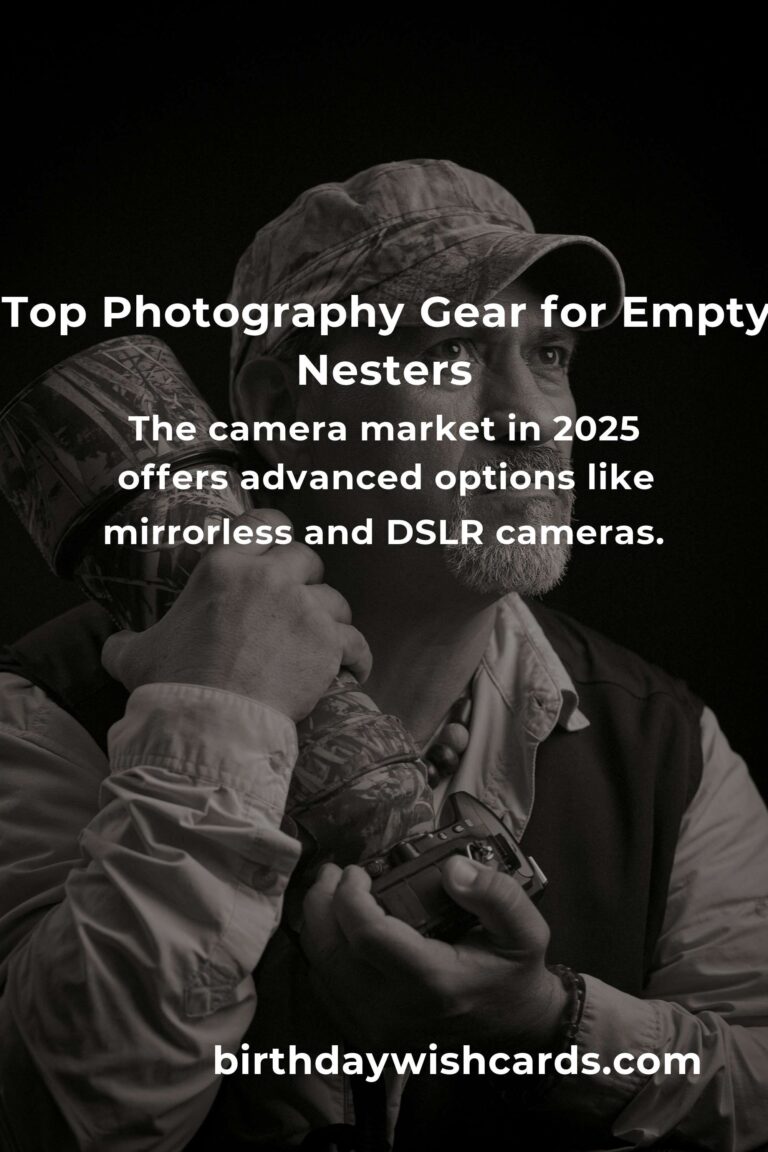 Best Photography Gear for Empty Nesters in 2025