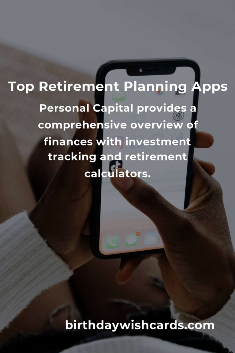 Best Retirement Planning Apps for Empty Nesters