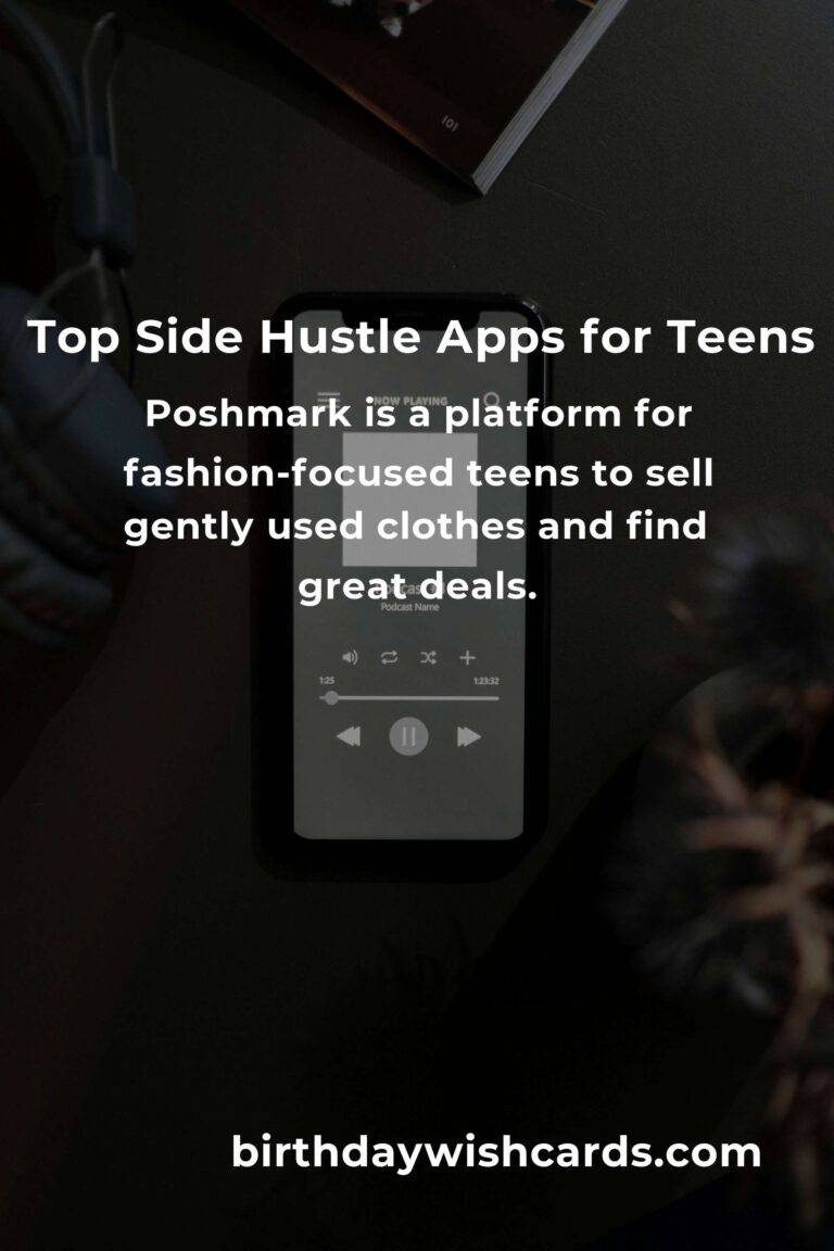 Best Side Hustle Apps for Teens: Earn Money Effortlessly
